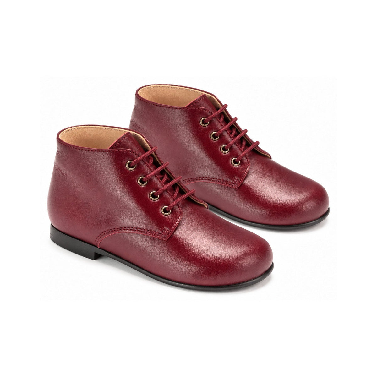 Bordo Soft Leather Lace for Toddler by Beberlis
