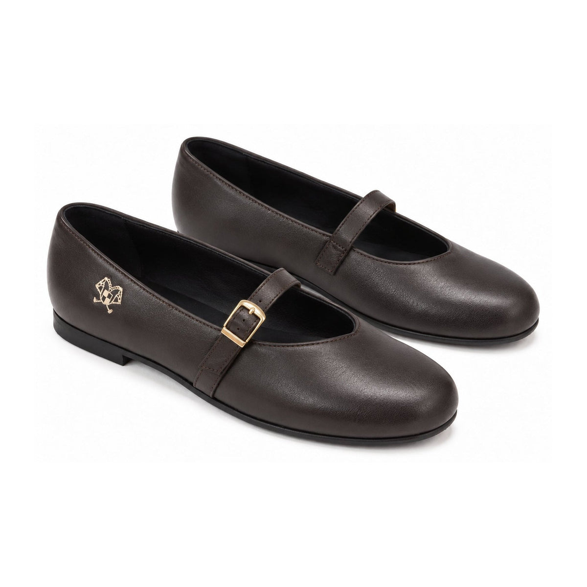 Brown Leather Strap Shoes