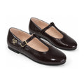 Brown Crinkled Patent