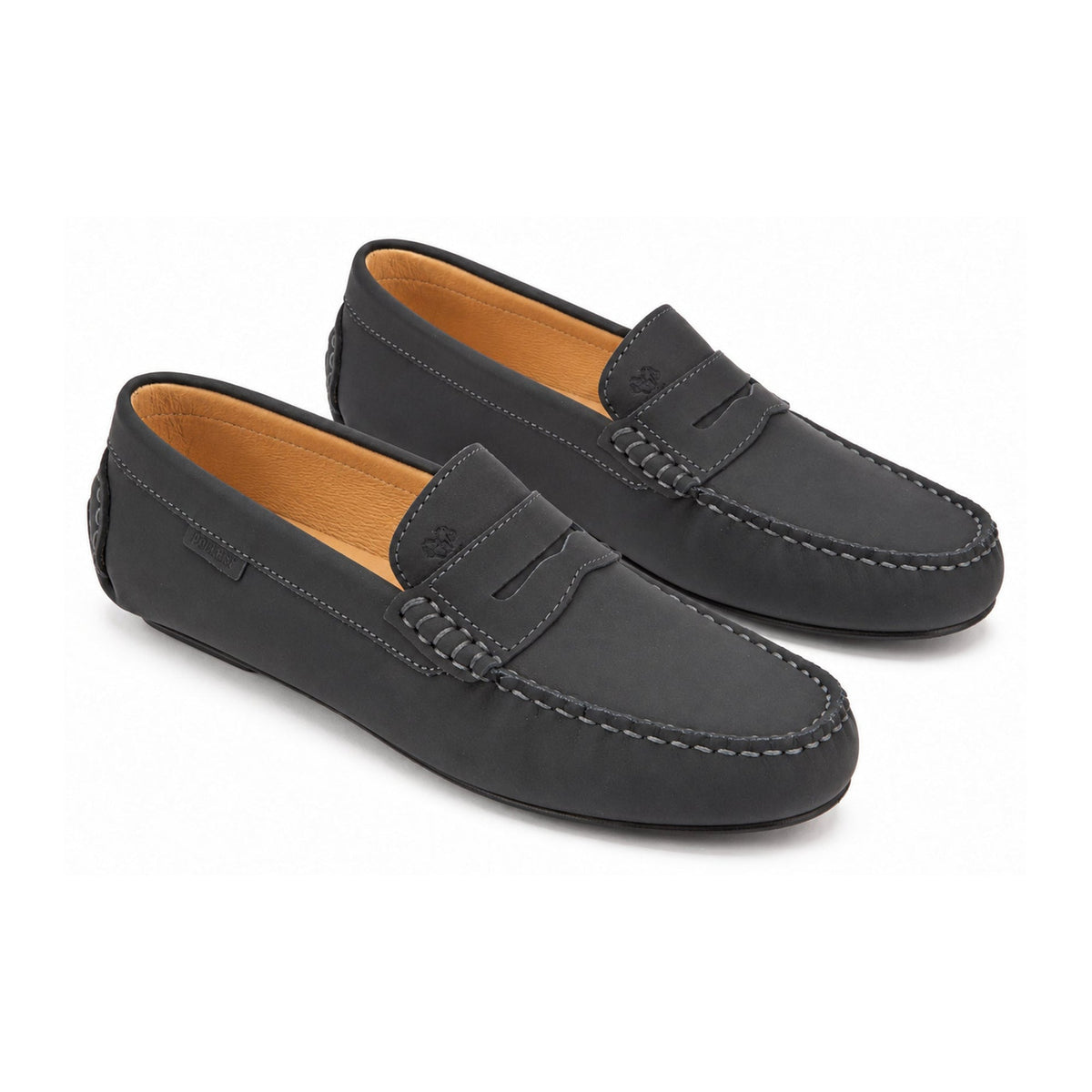 Gray Sahara Classic Penny Style Moccasin for Girls