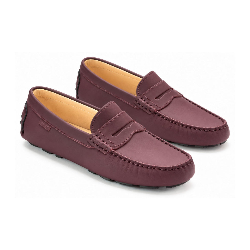 Bordo Sahara Girls Mocassin Loafer