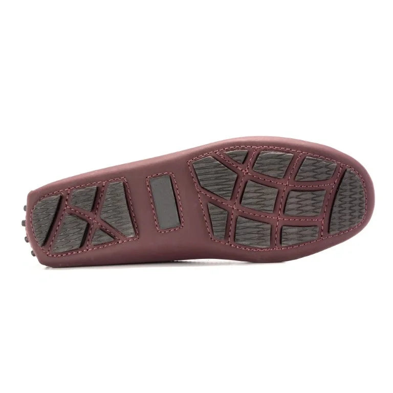 Bordo Sahara Girls Mocassin Loafer