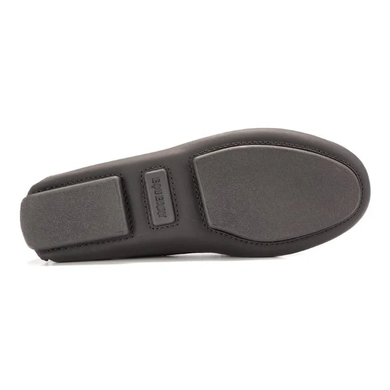 Black Sahara Leather Soft Loafer for Girl/Teen/Women by London Kids